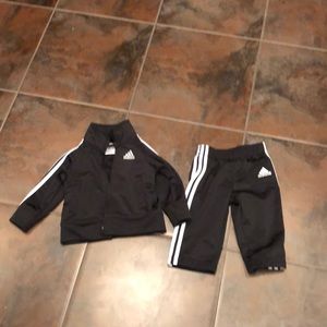 Adidas size 6 months two piece suit